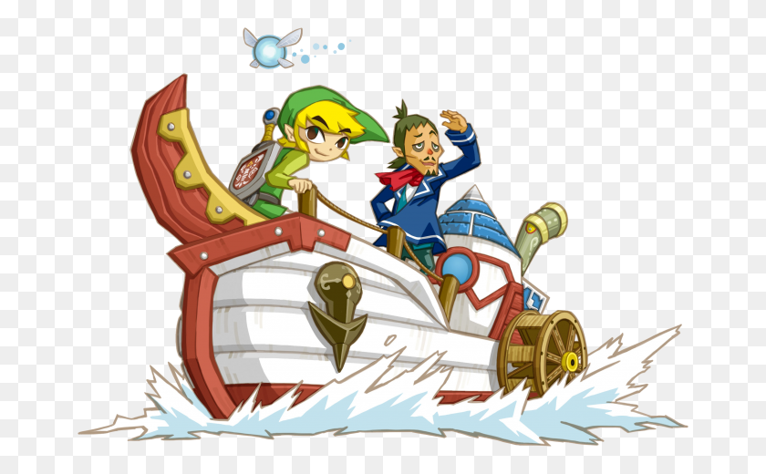 670x460 La Leyenda De Zelda Los Personajes Más Memorables De La Guarida De Geek - Imágenes Prediseñadas De Barco Hundido