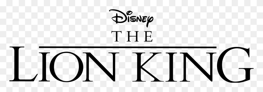 2000x607 The Lion King Logo Png Image - Walt Disney Logo PNG
