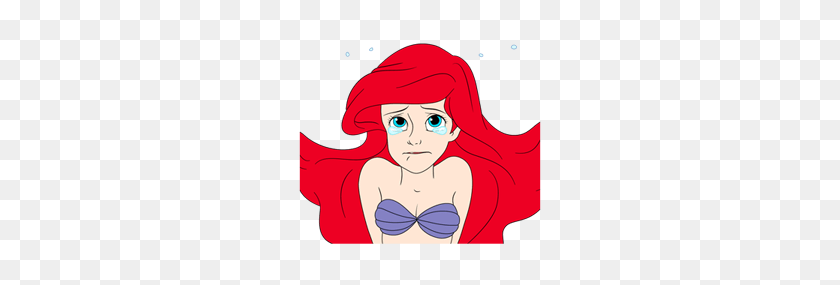 278x225 The Little Mermaid Animated Stickers - The Little Mermaid PNG