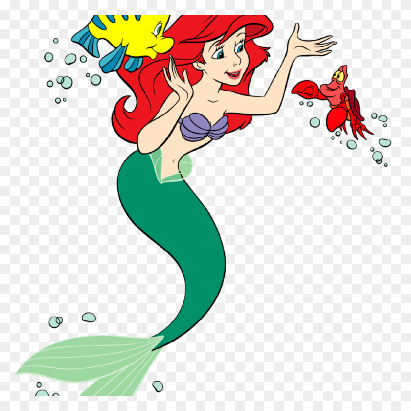 1024x1024 The Little Mermaid Clipart Free Clipart Download - Mermaid Clip Art