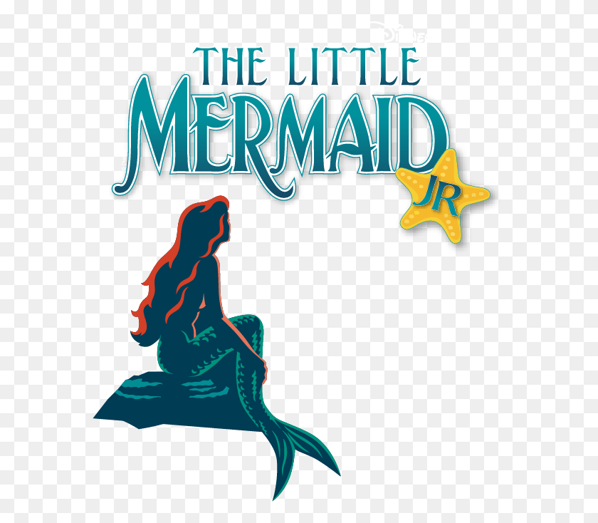 580x674 The Little Mermaid Jr - Mermaid Images Clip Art