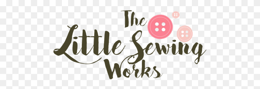 498x229 The Little Sewing Works - Clipart De Puntadas De Costura