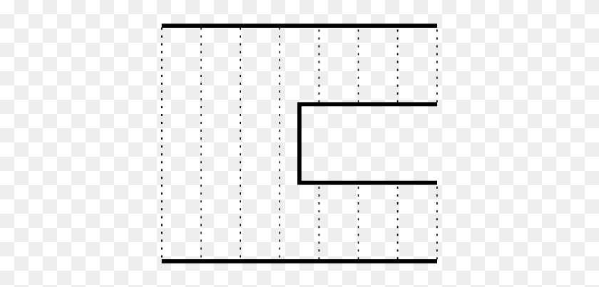 398x343 The Local Model For N Near A Switch The Dotted Lines Are - Dotted Lines PNG