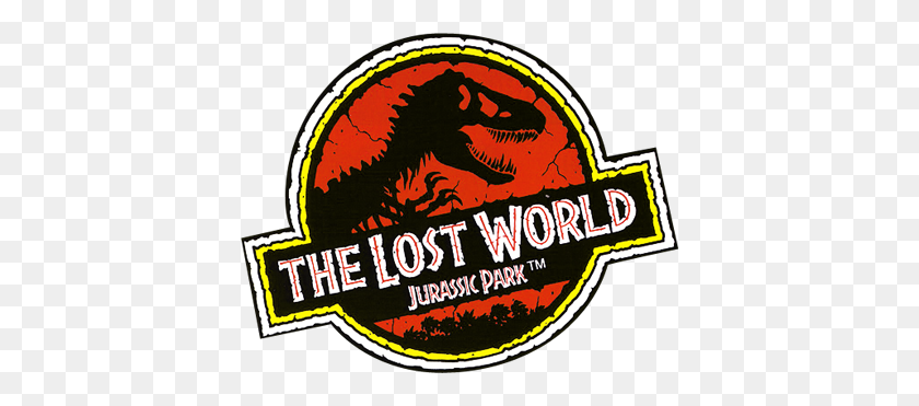 400x311 The Lost World Jurassic Park - Jurassic Park Logo PNG
