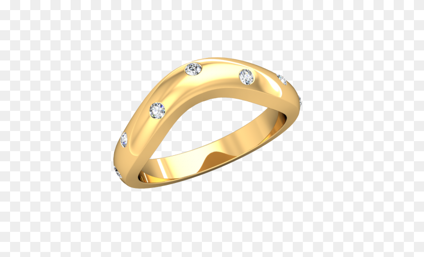 450x450 The Loving Embrace - Engagement Ring PNG