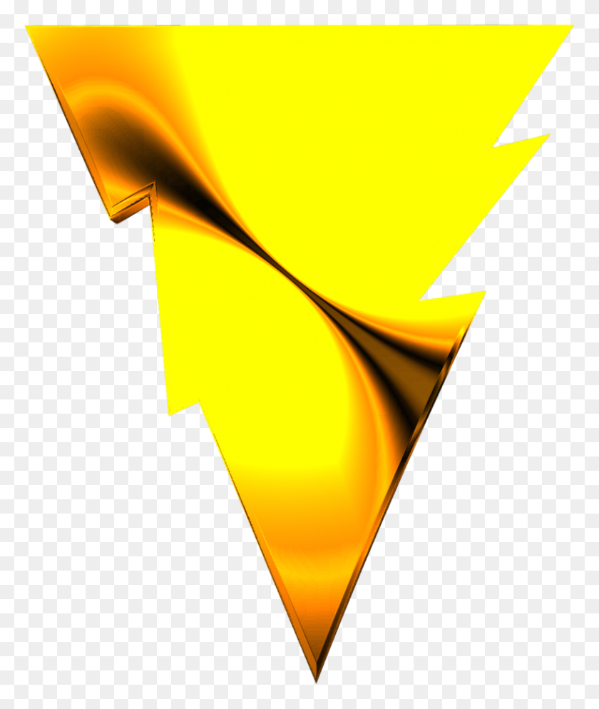 817x979 The Magnificent Shazam Thunderbolt Logo - Shazam Logo PNG