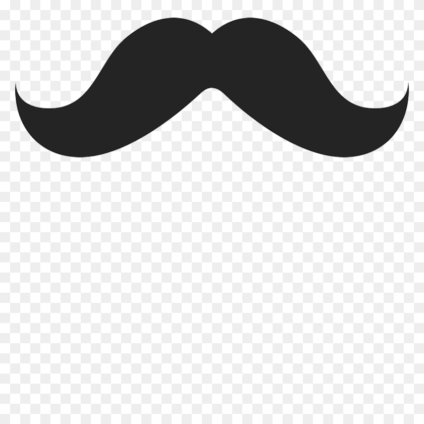 800x800 The Mario Moustache Rubber Stamp Moustache Stamps Stamptopia - Mario Mustache PNG
