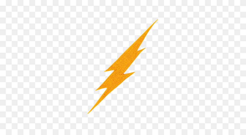 400x400 The Martial Arts Store Lightning Bolt Patch Yellow - Yellow Lightning PNG