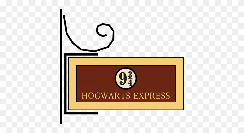 429x399 Las Desventuras De Miss Kay Diy Fiesta Temática De Hogwarts - Hogwarts Express Clipart