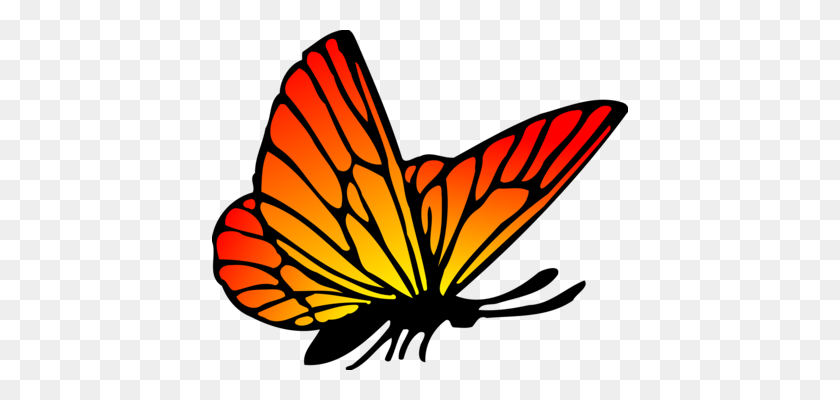 416x340 The Monarch Butterfly - Monarch Butterfly Clipart