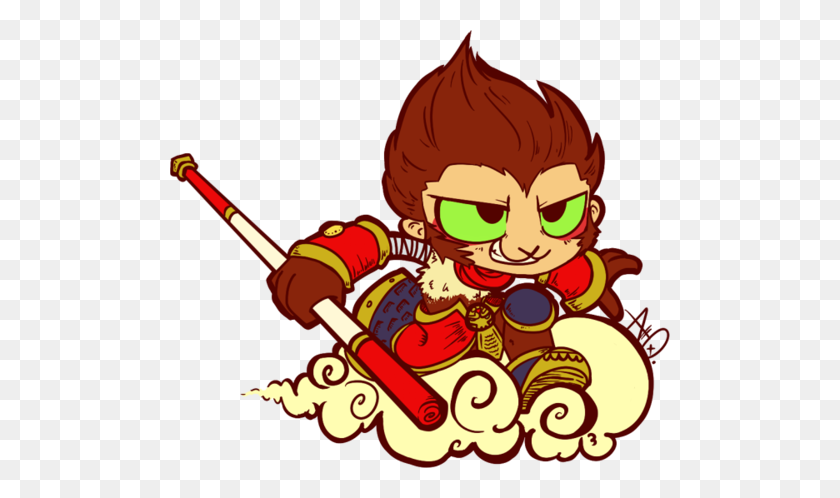 500x438 The Monkey King Discovered - Wukong PNG