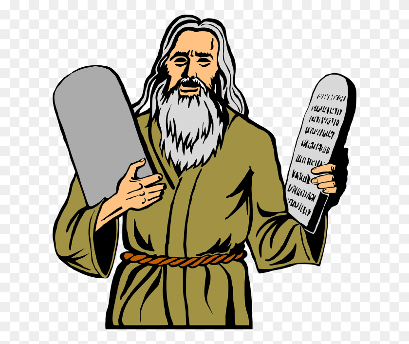 624x646 The Moses More Of God - Sermon On The Mount Clipart
