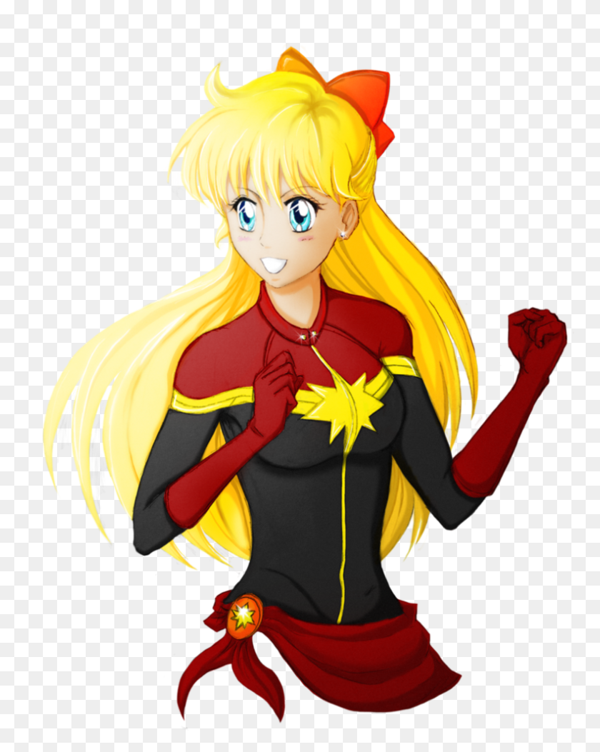 792x1009 El Nuevo Capitán Marvel Sailor Moon Conoce Tu Meme - Capitán Marvel Logo Png