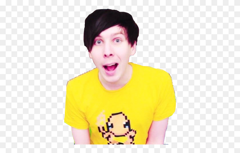 392x477 The Newest Amazingphil Edit Stickers - Phil Lester PNG