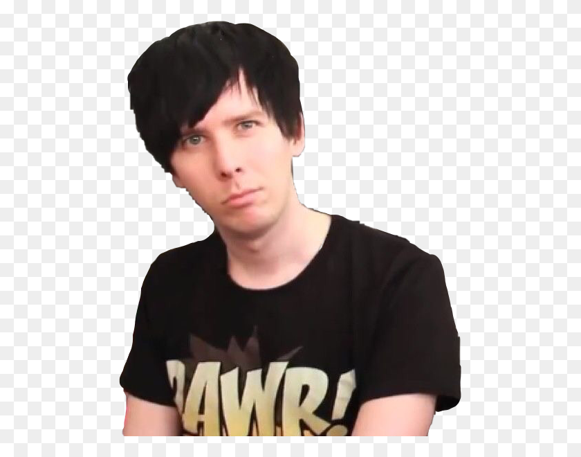 495x600 The Newest Amazingphil Stickers - Phil Lester PNG
