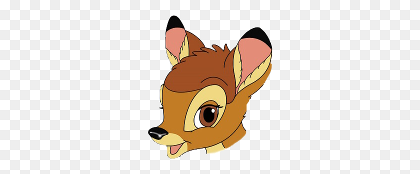 250x288 The Newest Bambi Stickers - Bambi PNG