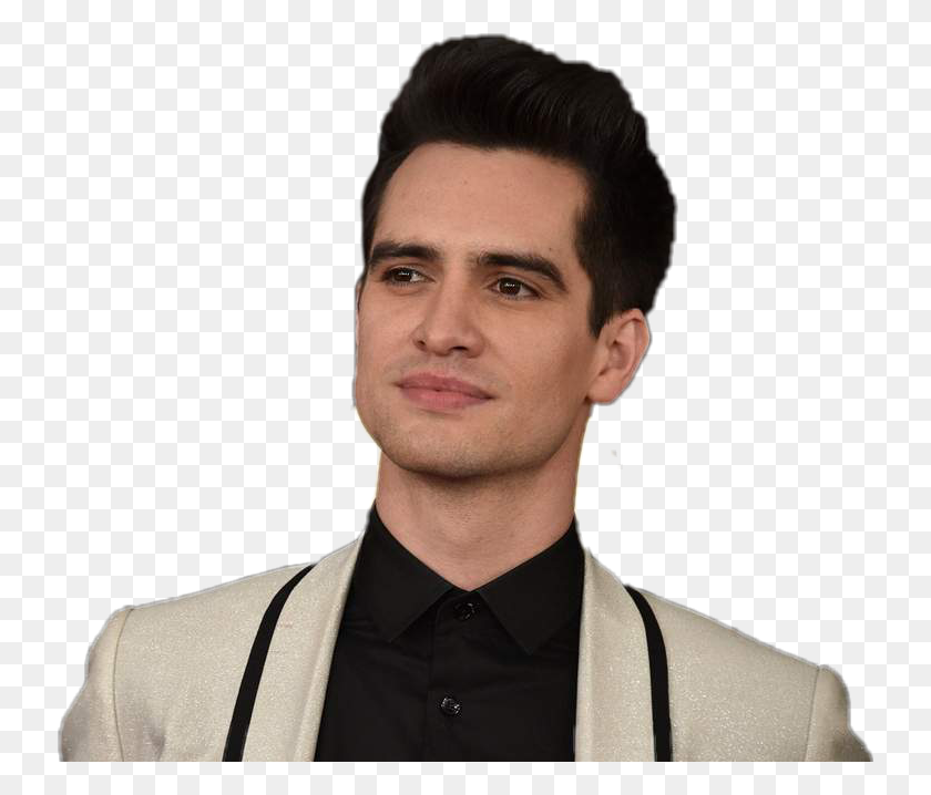 736x658 The Newest Brendon Urie Stickers - Brendon Urie PNG
