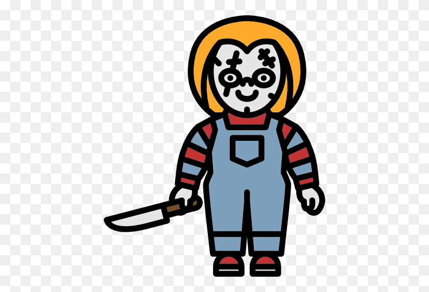 512x512 Las Pegatinas Más Nuevas De Chucky - Chucky Clipart