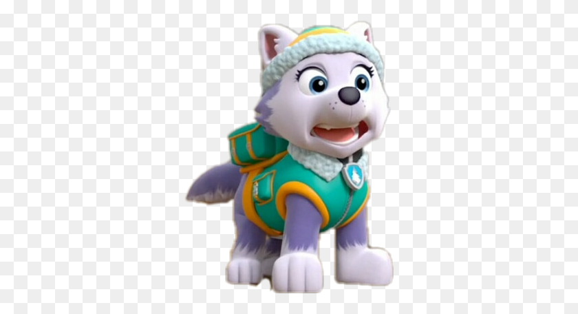 304x396 The Newest Everest Stickers - Paw Patrol Everest PNG