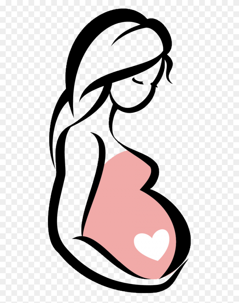 900x1160 The Newest Pregnant Stickers - Pregnant Lady Clipart