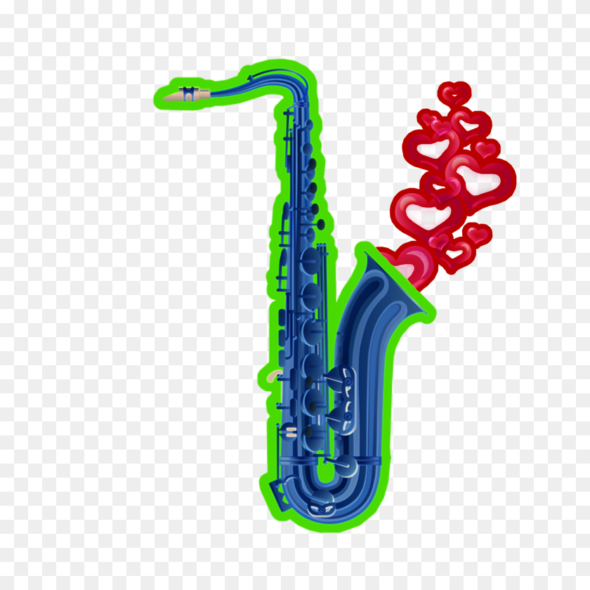 3464x3464 The Newest Sax Stickers - Saxaphone PNG