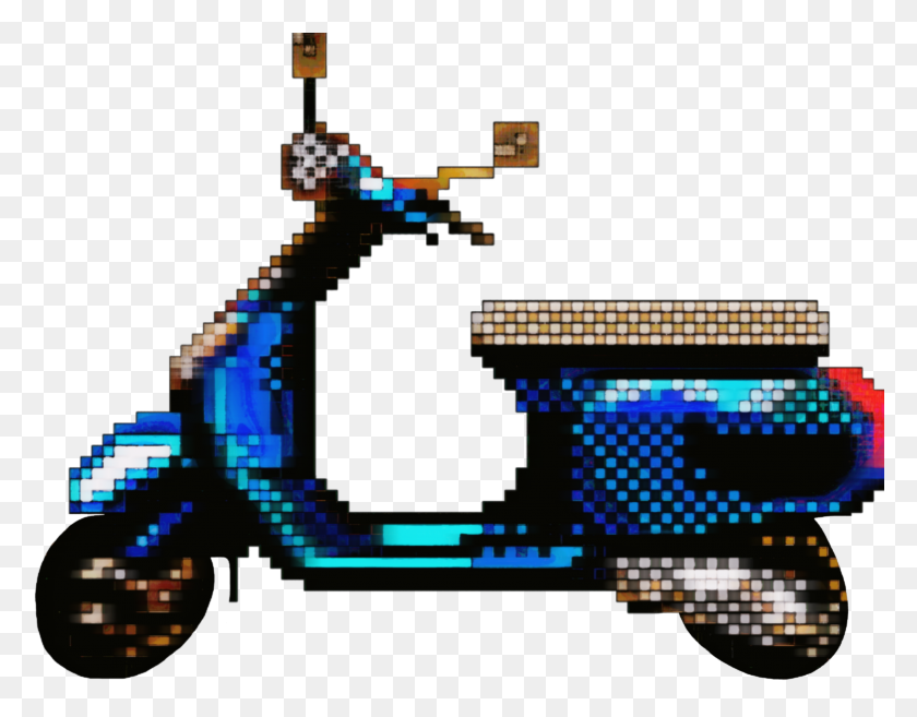 2864x2194 The Newest Scooter Tricks Stickers - Moped Clipart