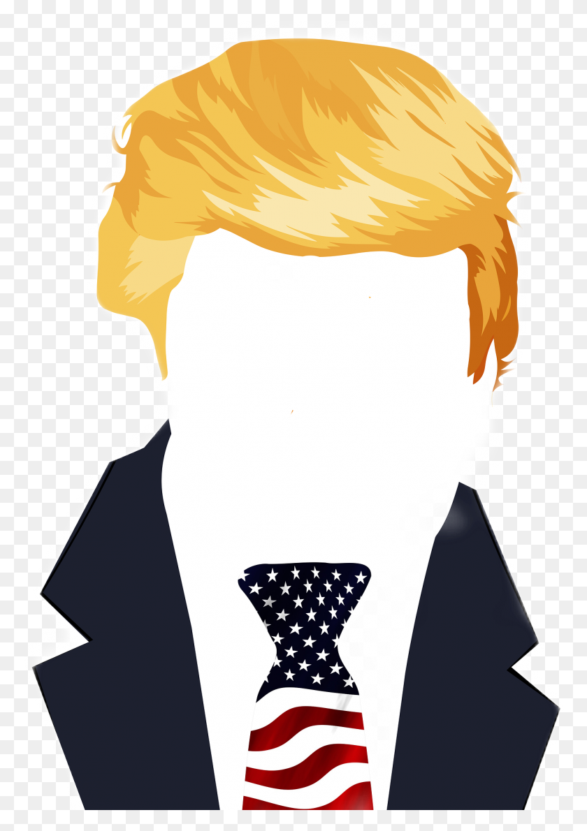 1324x1919 The Newest Stickers - Trump Hair PNG