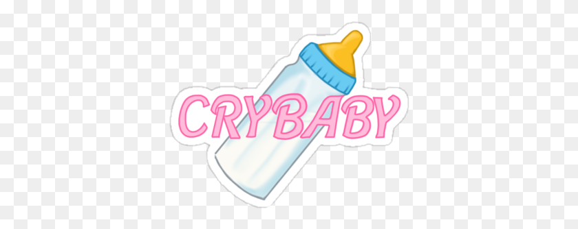 350x274 The Newest Stickers - Crybaby PNG