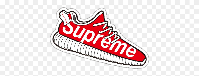 420x263 The Newest Yeezys Stickers - Yeezy PNG