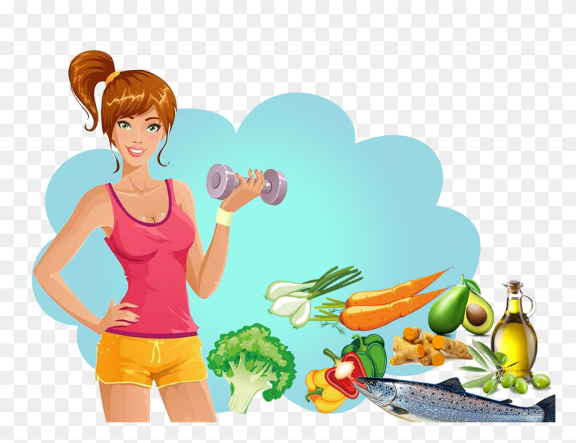 900x675 El Grupo De Ciencias De La Nutrición - Clipart Vida Saludable