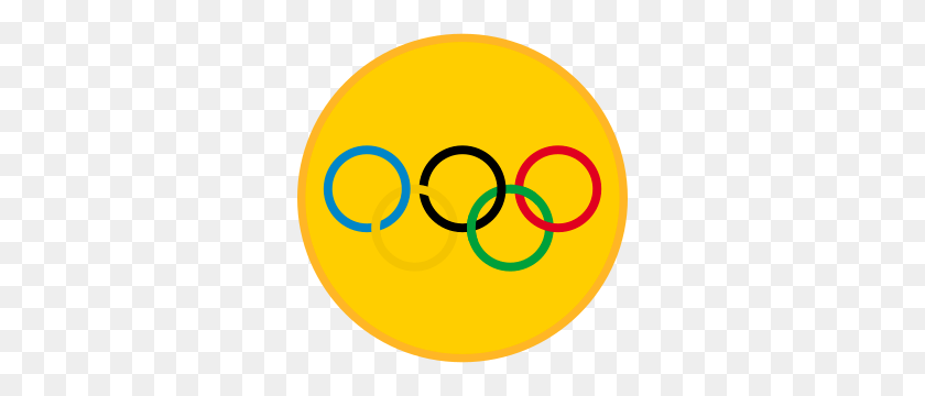 300x300 The Odds Of Winning An Olympic Gold School Over Sports - Olympic Rings Clip Art
