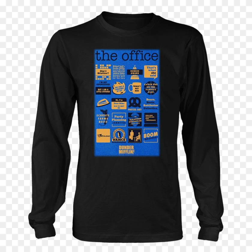 960x960 The Office Us T Shirts - Dunder Mifflin Logo PNG
