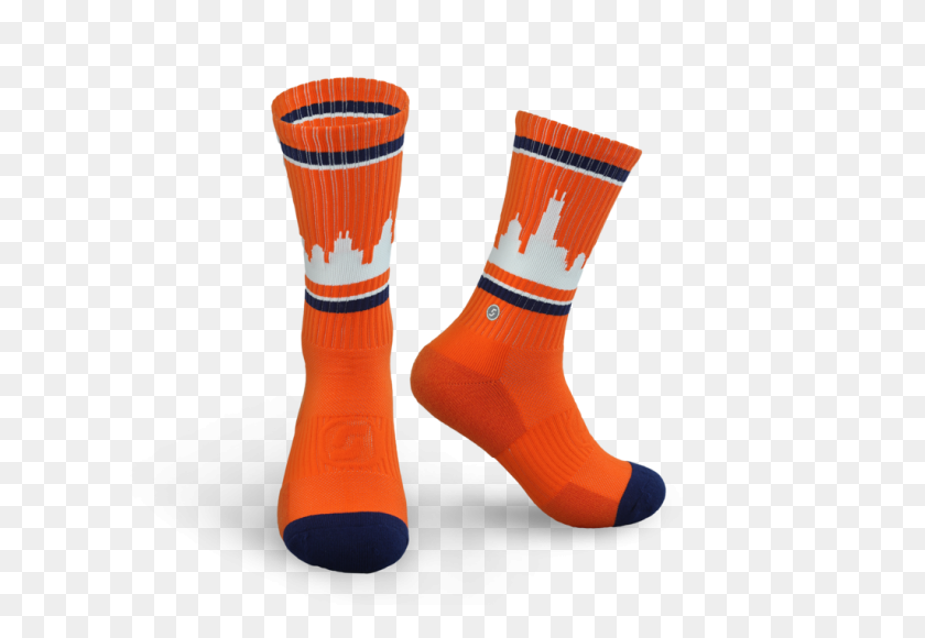 1024x683 The Official Chicago Skyline Socks For Cubs Fans - Chicago Skyline PNG