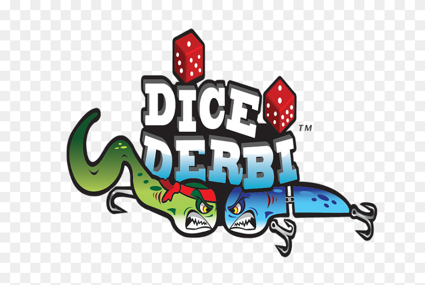 850x550 The Official Dice Derbi Logo Featuring Jiggi And Kranki This - Family Game Night Clip Art