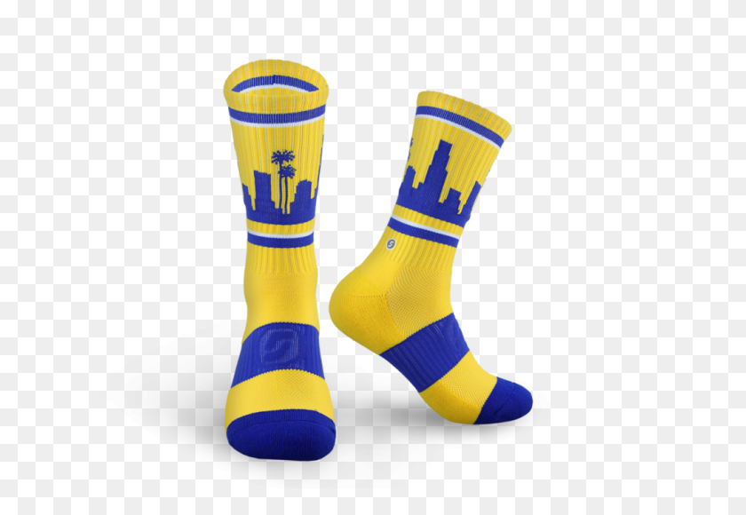 1024x683 The Official Los Angeles Skyline Socks For Rams Fans - La Skyline PNG