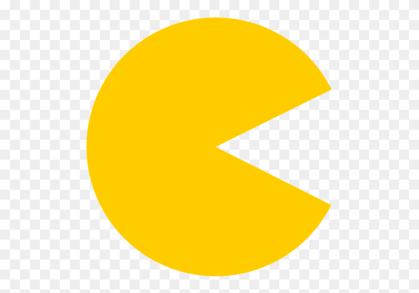 500x527 La Regla De Pac Man - Pac Man Png