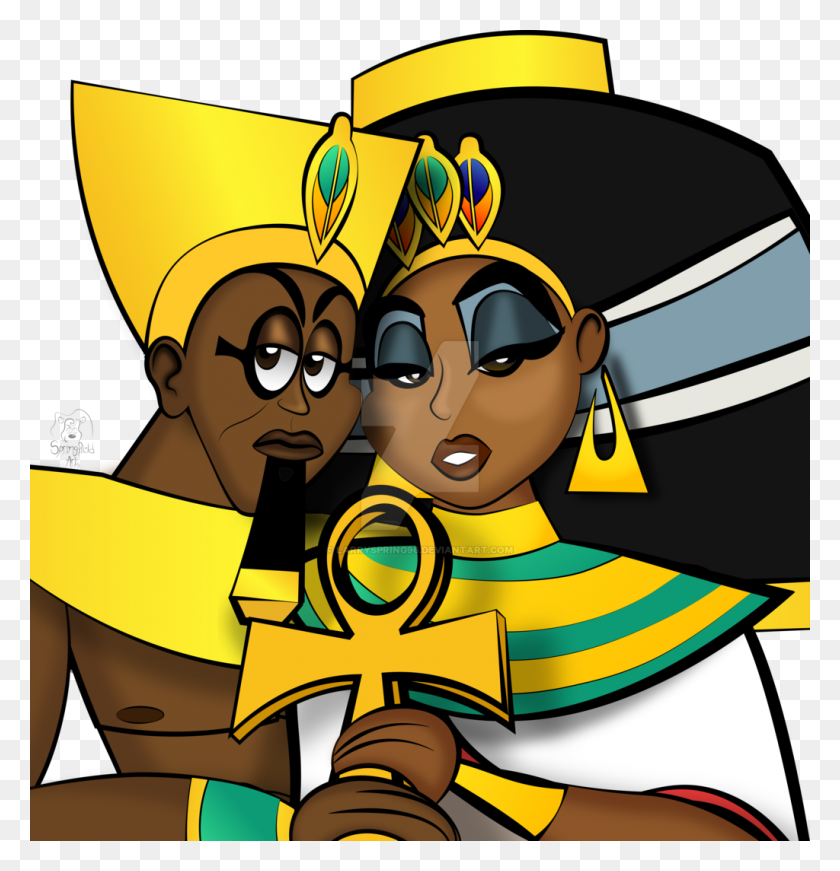 1024x1066 The Pharaoh And His Queen - Pharaoh PNG