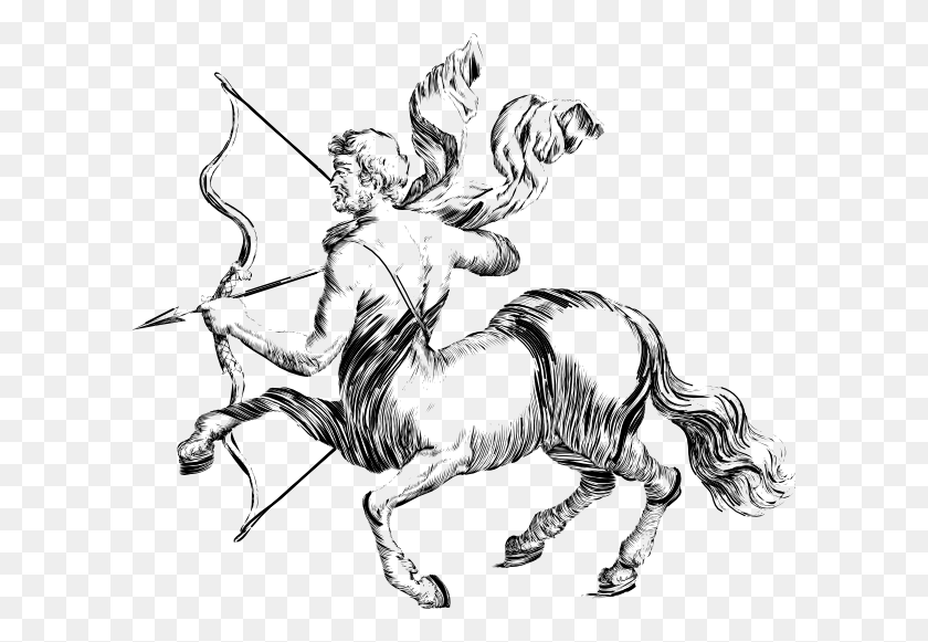 600x521 The Picture For The Word - Centaur PNG
