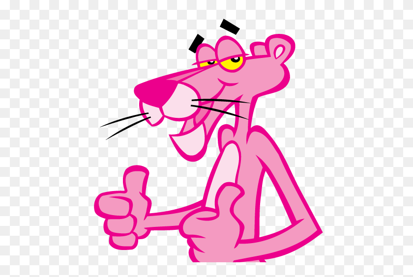 522x504 The Pink Panther Has Been Named On Real Madrid's Bench For Tonight - Pink Panther Clipart
