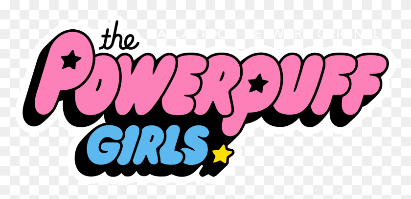 2000x893 The Powerpuff Girls Reboot Logo - Powerpuff Girls PNG