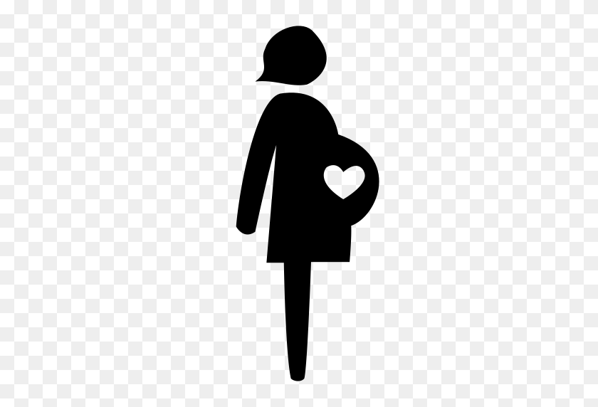 512x512 The Pregnant Mother, Pregnant, Woman Icon With Png And Vector - Pregnant Clipart Free
