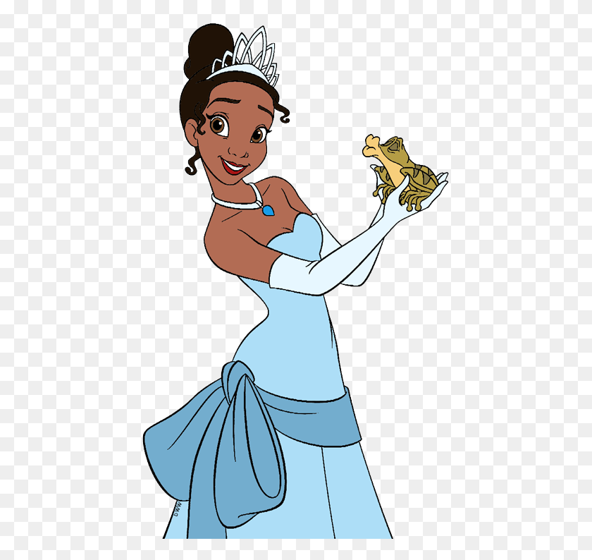 439x734 La Princesa Y El Sapo De Imágenes Prediseñadas De Imágenes Prediseñadas De Disney En Abundancia - Tiana Clipart