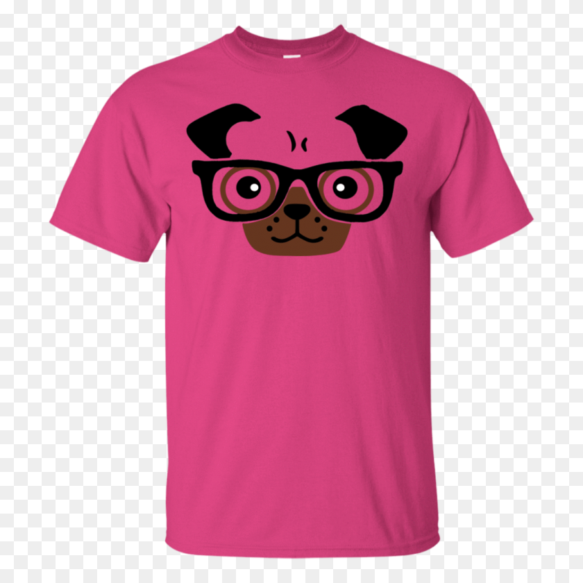 1024x1024 The Pug Face Shirts Hoodies The Pug Life Store - Pug Face PNG