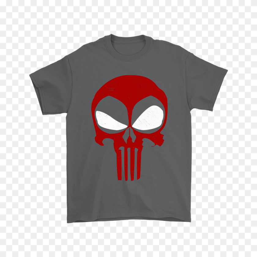 1000x1000 The Punisher And Deadpool Logo Mashup Shirts Teeqq Store - Deadpool Logo Png