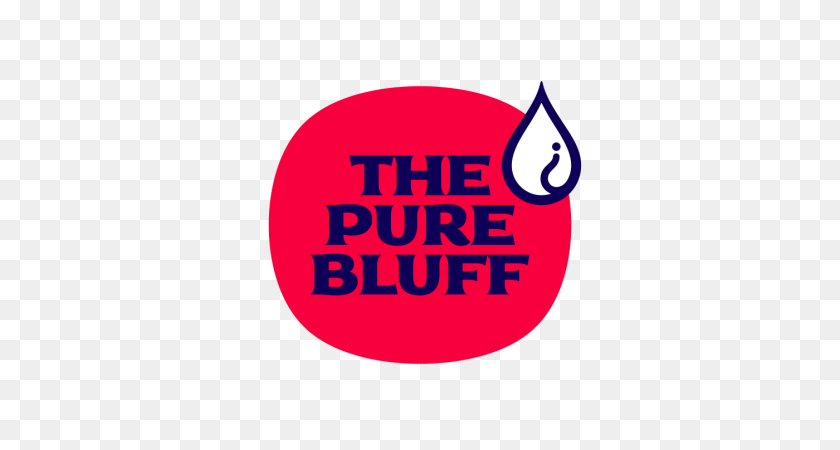 1400x700 The Pure Bluff - Logotipo De Redbubble Png