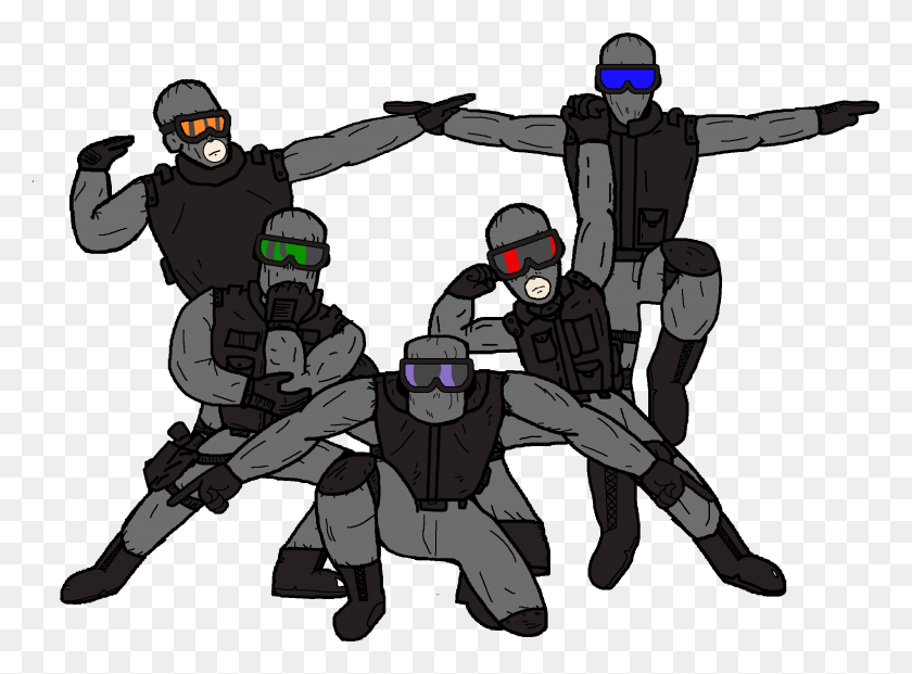 2319x1668 The Recruit Force - Rainbow Six Siege Operators PNG