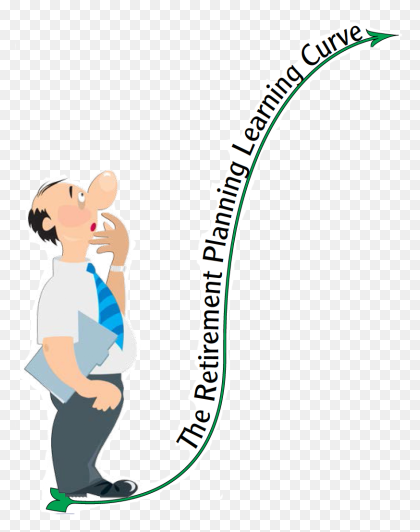 812x1046 The Retirement Planning Learning Curve - Happy Retirement Clip Art