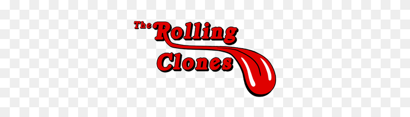 300x180 Los Rolling Clones - Rolling Stones Logo Png