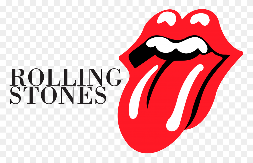 5000x3087 Los Rolling Stones Logos Descargar - Rolling Stones Logotipo Png