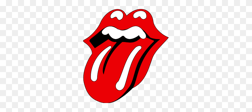 285x313 The Rolling Stones Tongue Logo Transparent Png - Rolling Stones Logo PNG